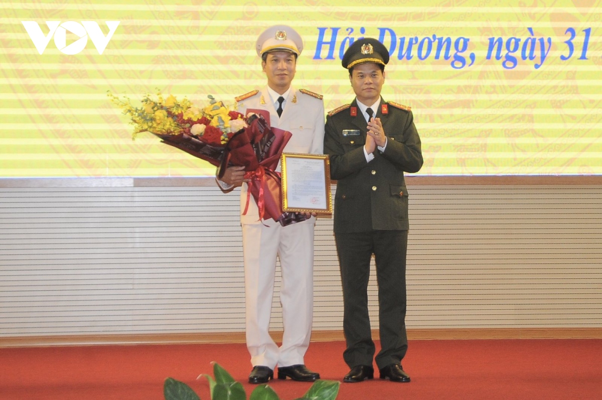 Hải Dương có tân Phó Giám đốc Công an tỉnh